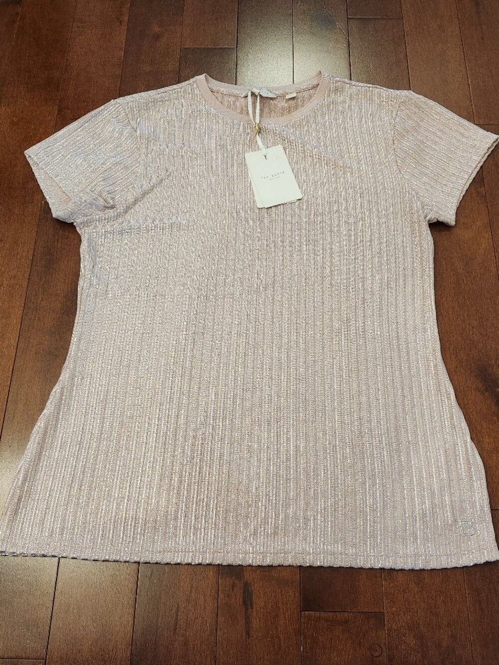 Ted Baker women's short sleeve top in Tec size 4 or US 12